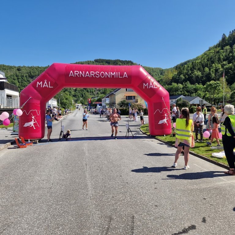 Reynir að koma í mark