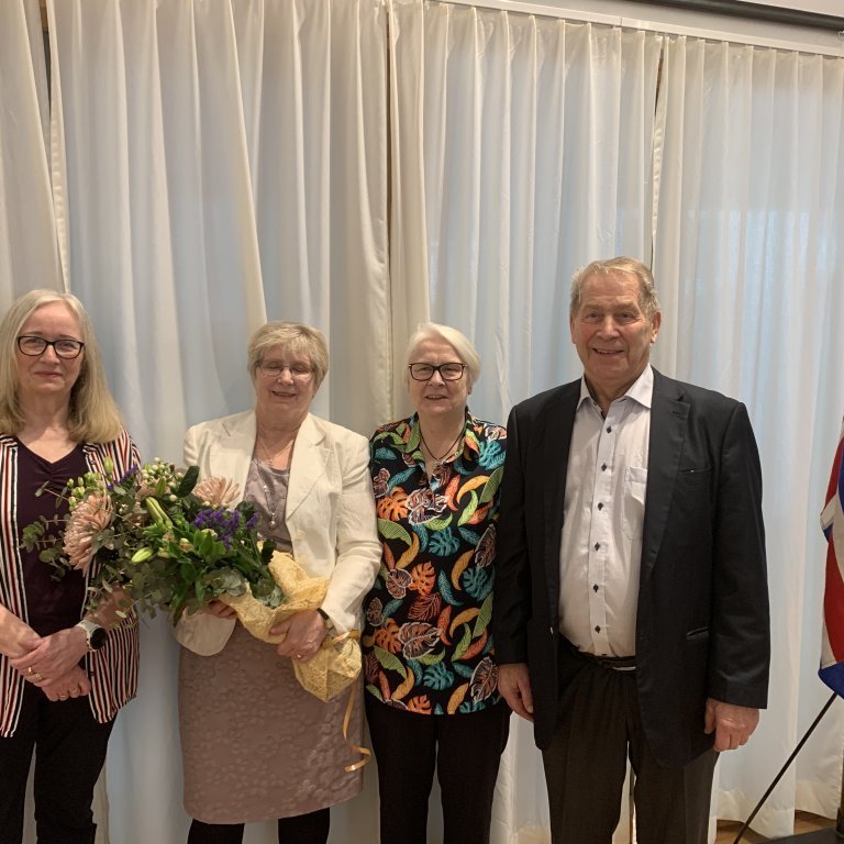 Félagar úr Kirkjukór Kálfatjarnarkirkju