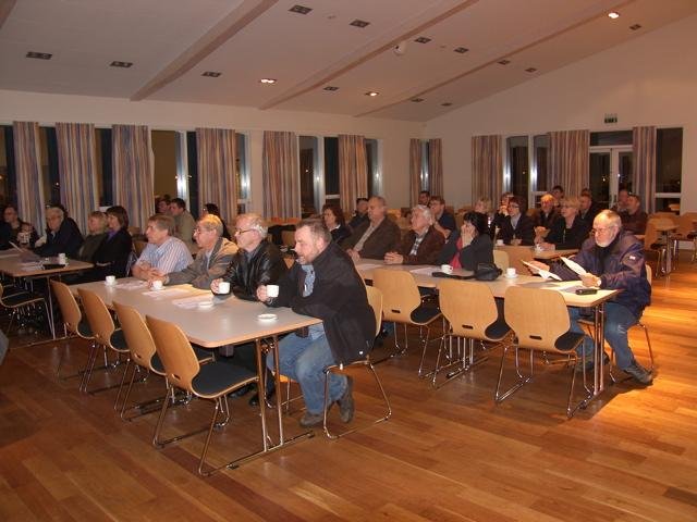 Ágætlega sóttur íbúafundur um fjármál