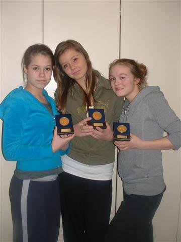 Fimleikastelpur úr Vogum verðlaunaðar