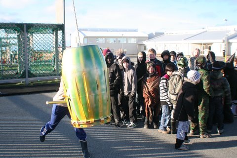 Öskudagsfjör í Vogum