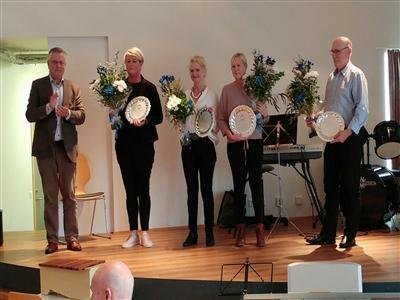 Frá afhendingu menningarverðlauna Voga 2018