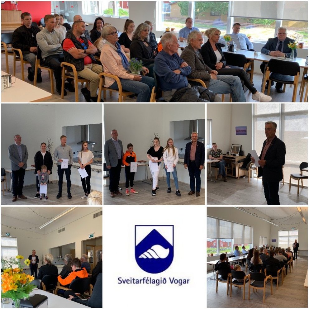 Nokkrar myndir frá athöfninni sem fram fór í Álfagerði