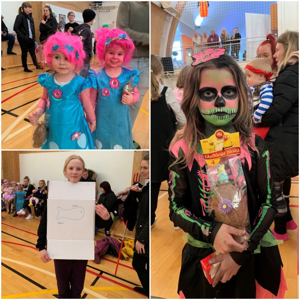 Verðlaunahafar fyrir búninga á Öskudeginum 2020