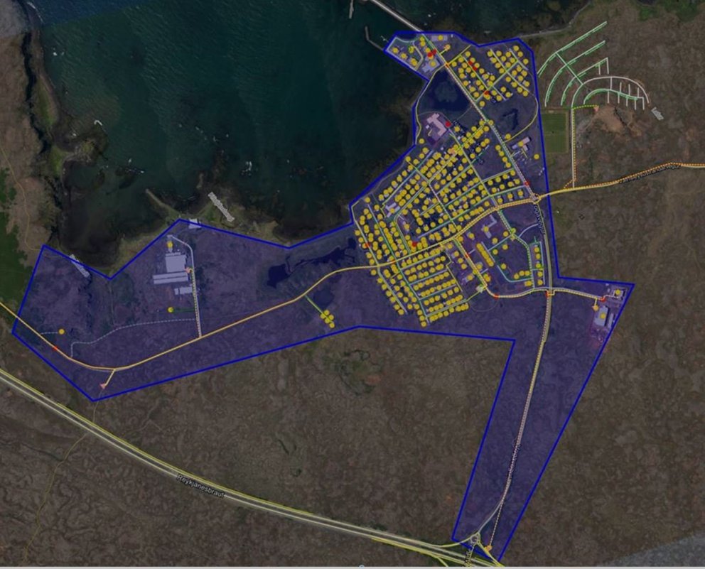Rafmangsleysi útfrá aðveitustöð í Vogum aðfaranótt 29.04.2021