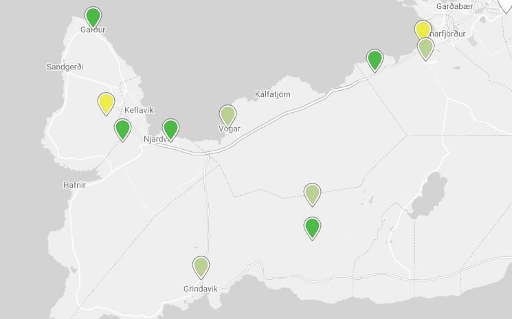 Tilkynning vegna gosmóðu frá eldgosinu við Litla-Hrút 21. júlí 2023