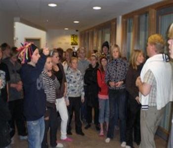 Ný setustofa fyrir unglingadeildina í Stóru- Vogaskóla