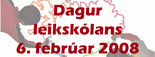 Dagur leikskólans 6. febrúar
