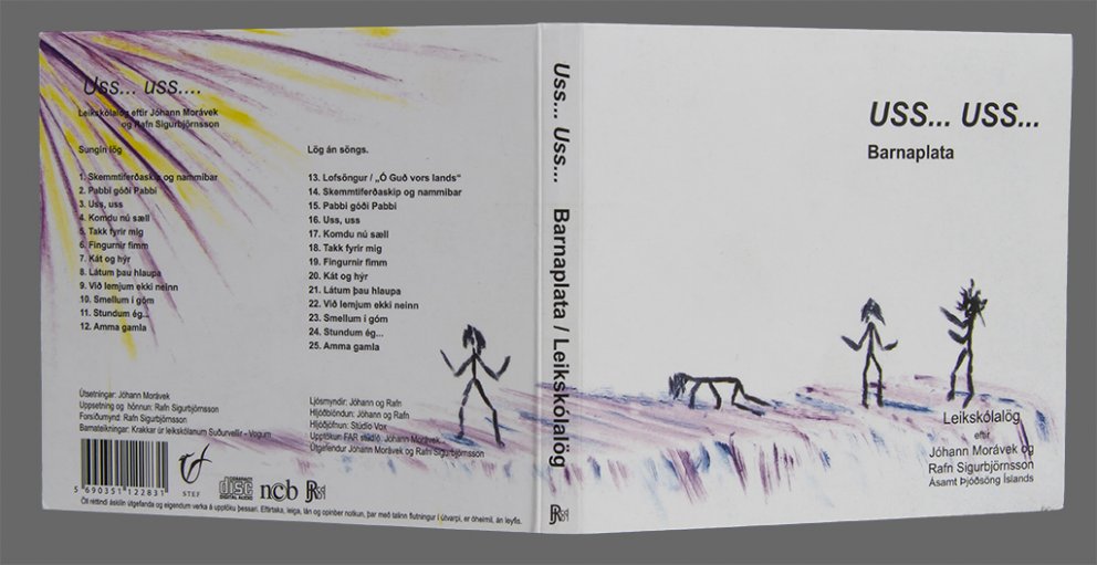 Ný barnaplata, með teikningum leikskólabarna í Vogum