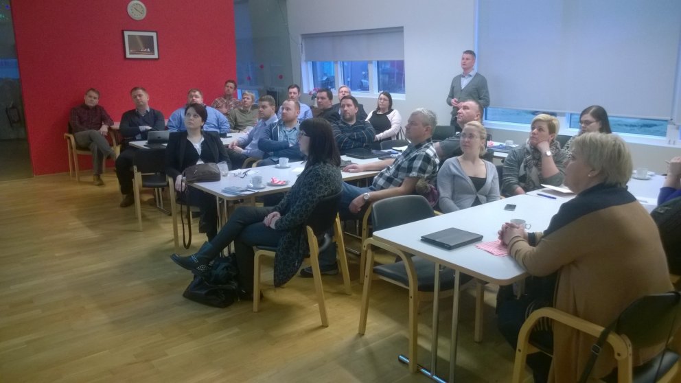 Kjörnir fulltrúar á skólabekk