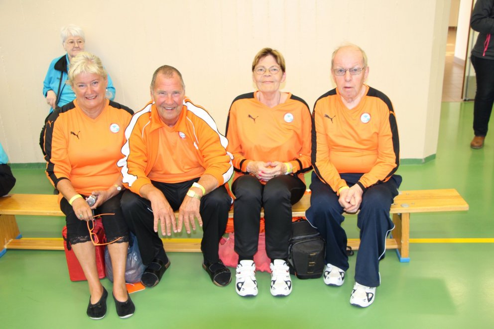 Þróttarar tóku þátt í boccia