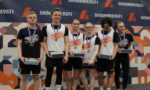 Stóru-Vogaskóli í úrslit Skólahreysti