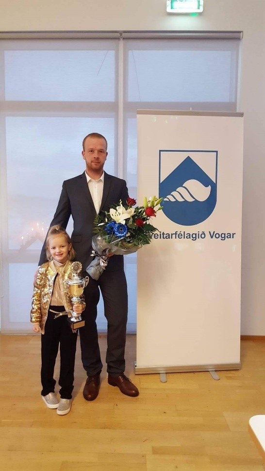 Ragnar Bjarni Gröndal er íþróttamaður ársins í Vogum 2016.