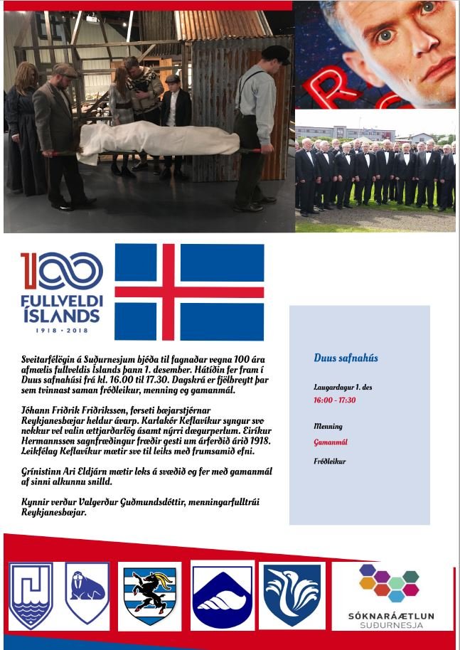 1. des.hátíð á Suðurnesjum.