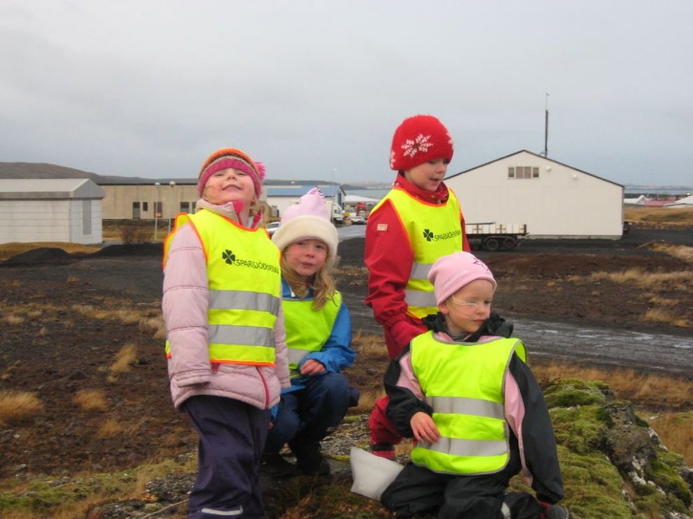 Vettvangsferðir í nýjum vestum