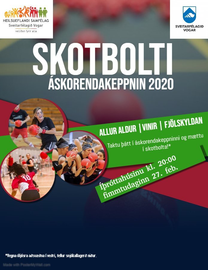 Annar viðburður áskorendakeppninnar - Gerum þetta saman