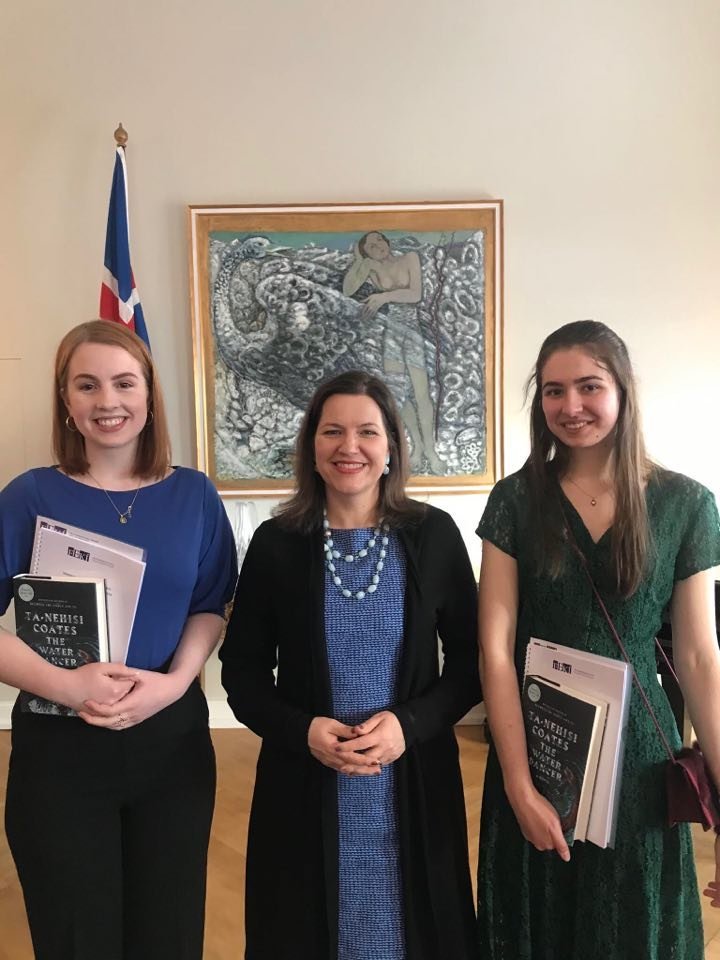 Gabríella Sif Bjarnadóttir hlaut verðlaun í smásögukeppni