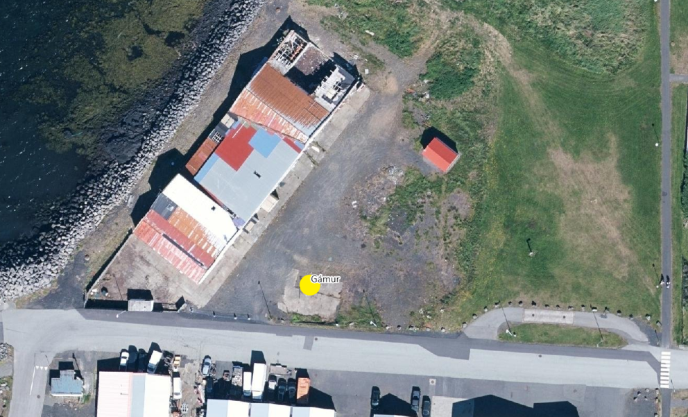 Gámur fyrir garðúrgang