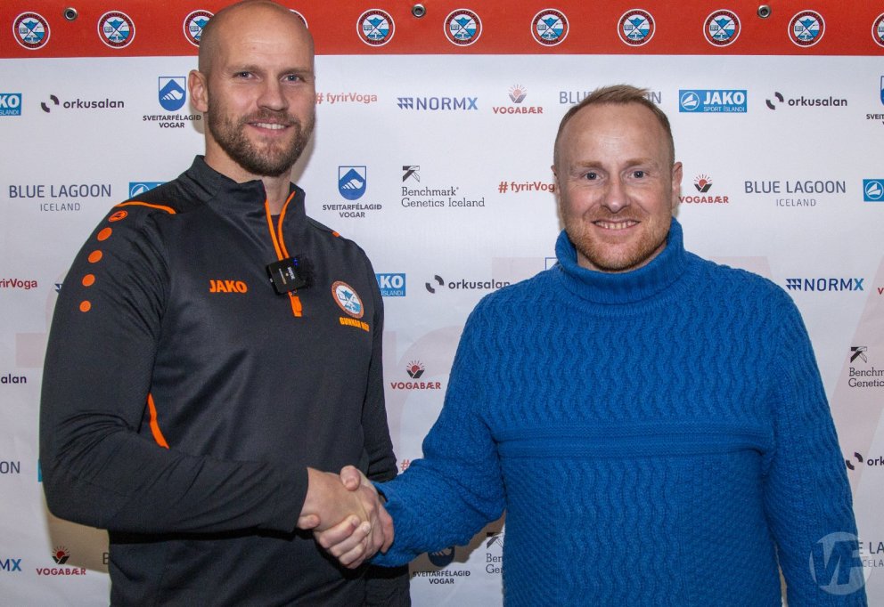 Gunnar Már Guðmundsson og Marteinn Ægisson