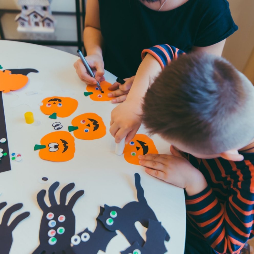 Hrekkjavakan-saga og skreytingar