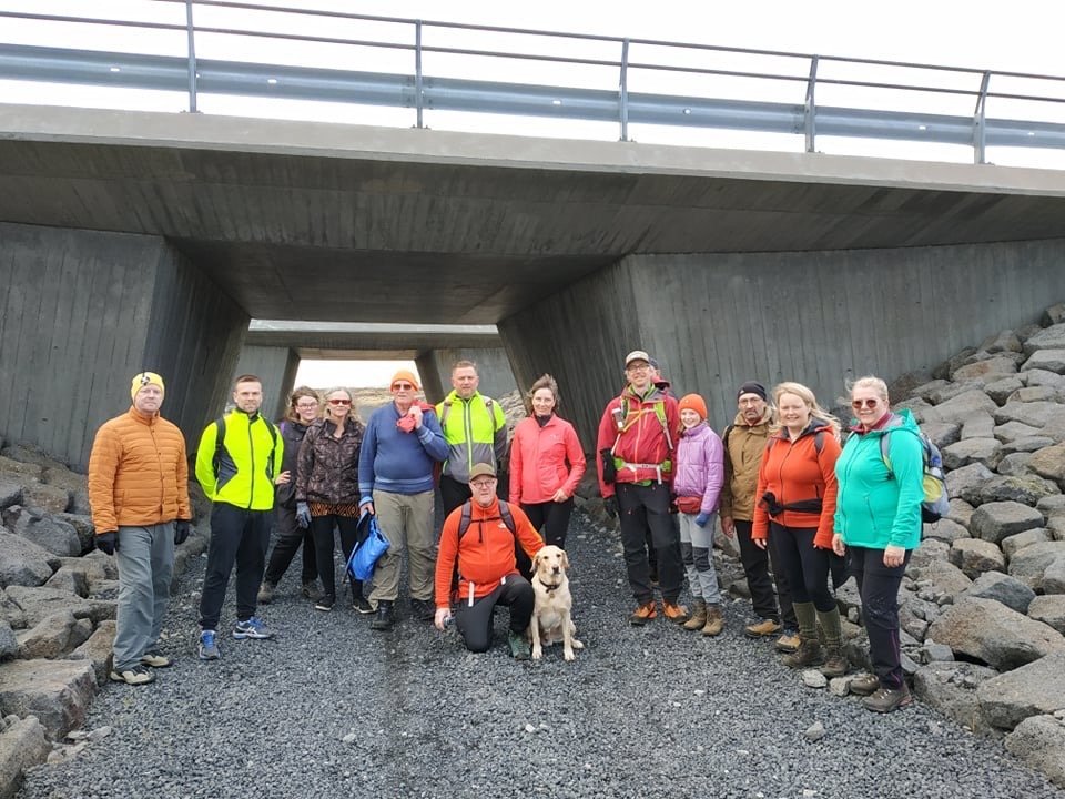 Gönguferð frá Grindavík til Voga - Myndir