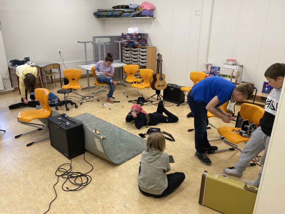 Vel heppnuð ljósmynda- og gítarnámskeið