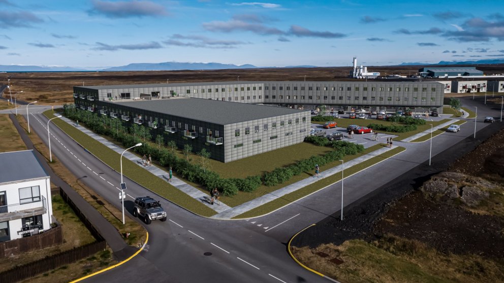 Miðbæjarreitur - Verslunarsvæði