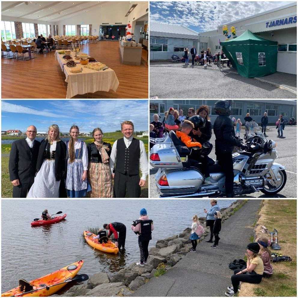 Svipmyndir frá hátíðarhöldunum