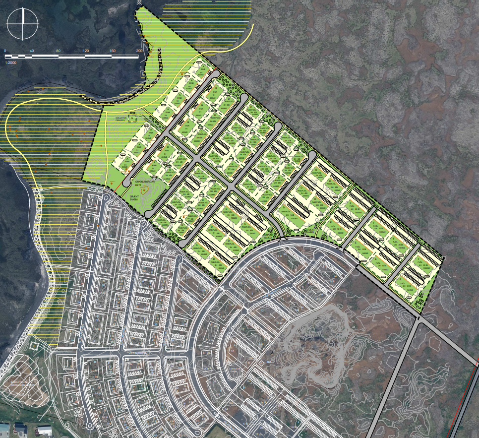 Forkynning á tillögu að deiliskipulagi - Grænabyggð, norðursvæði.