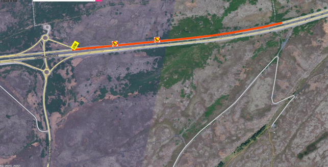 Malbikunarframkvæmdir á Reykjanesbraut 27. maí