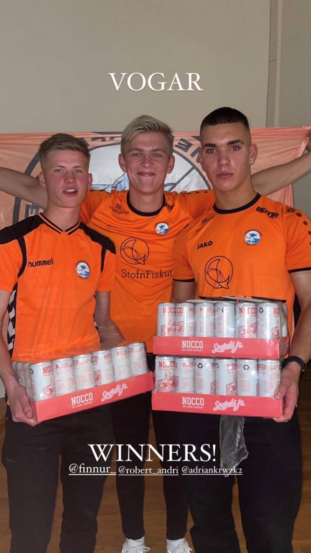 Sigurvegarar í spurningakeppni Fjölbrautaskóla Suðurnesja