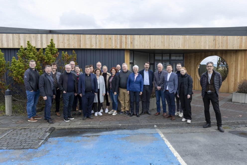 Fulltrúar úr svæðisskipulagsnefndum Suðurnesja og höfuðborgarsvæðisins að loknum sameiginlegum fundi…