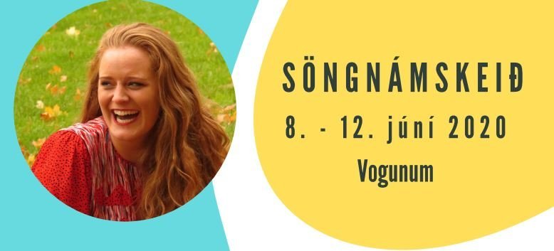 Sumarsöngnámskeið í Vogunum