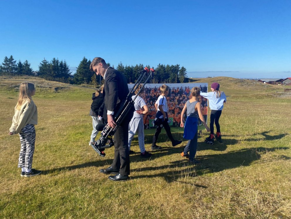 Það er óhætt að segja að krakkarnir sem Stöð 2 tók tali hafi slegið í gegn enda voru þau frábær