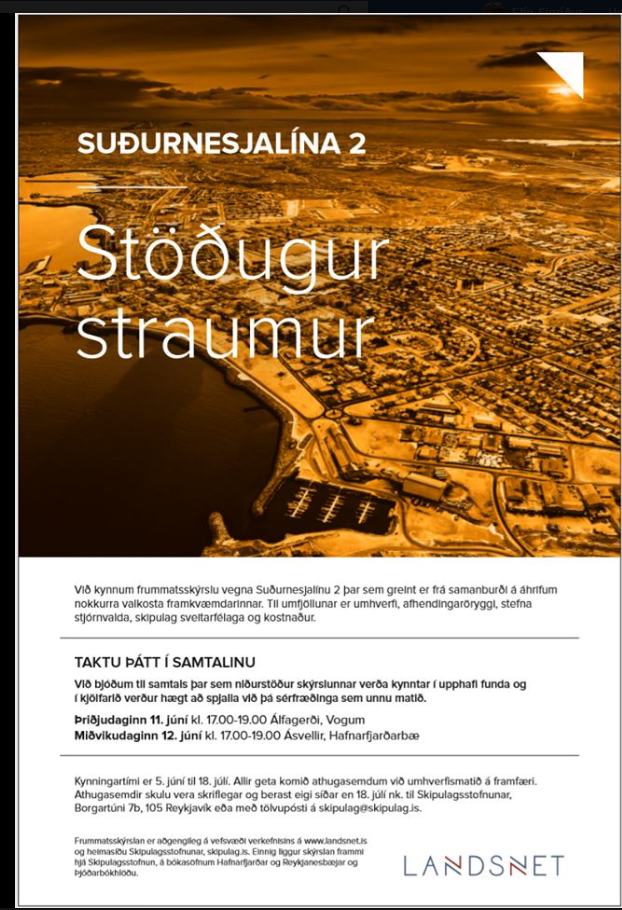 SUÐURNESJALÍNA 2