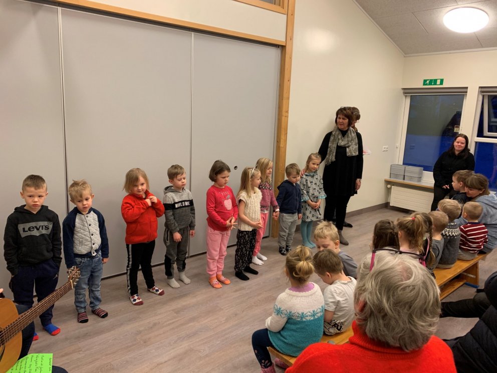 Þorrablót á leikskólanum