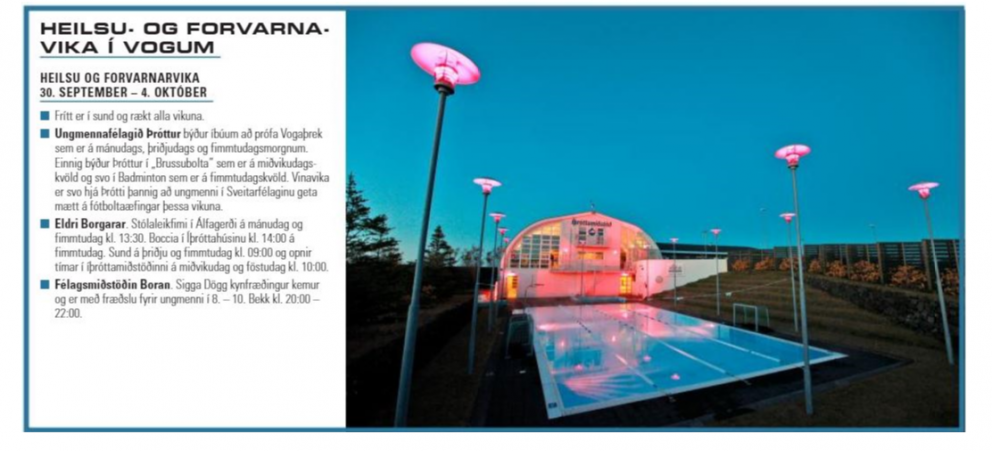 Heilsu og forvarnarvika