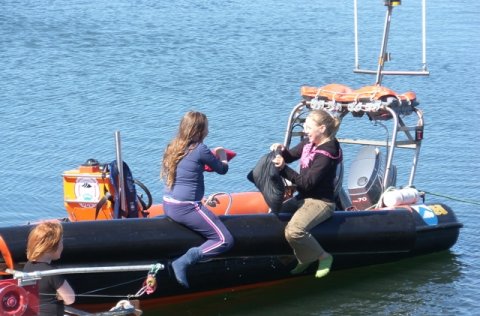 Fjölmenni var á bryggjudeginum