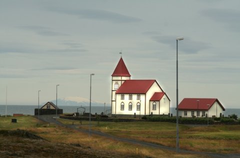 AF STAÐ á Reykjanesið