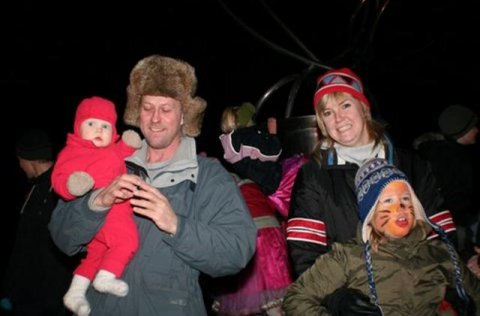 Jólin kvödd með gleði og söng