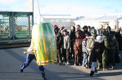 Öskudagsfjör í Vogum