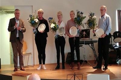 Frá afhendingu menningarverðlauna Voga 2018