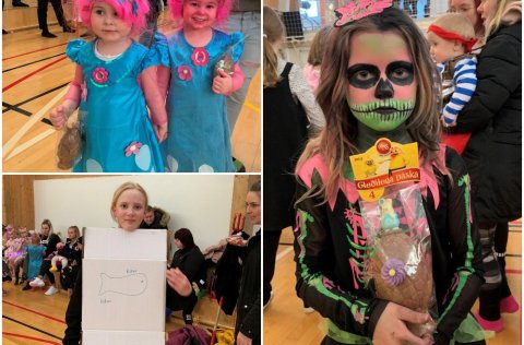 Verðlaunahafar fyrir búninga á Öskudeginum 2020