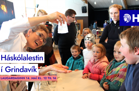 Vísindaveisla í Grindavík 12.-14. maí 2022