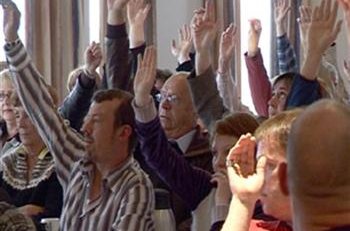 Vel sóttur borgarafundur