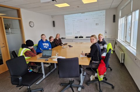 Vinnuskólinn - fundur umhverfisnefndar