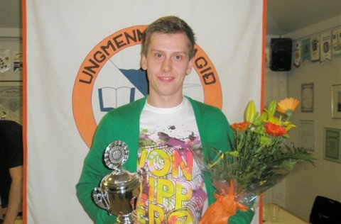 Einar Valur Árnason er íþróttamaður ársins í Vogum 2009