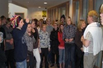 Ný setustofa fyrir unglingadeildina í Stóru- Vogaskóla