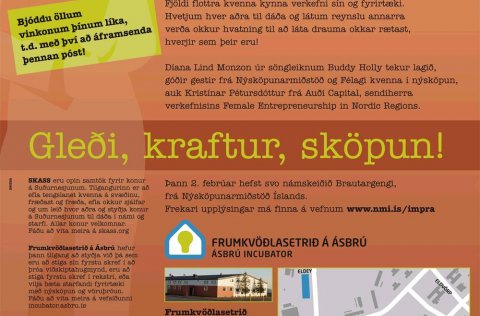 Komdu og hittu kraftmiklar Suðurnesjakonur 1. febrúar