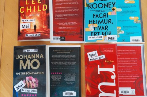 Opnunartími bókasafnsins í sumar